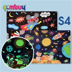 CB872723 CB872724 - Kindergarten game luminous 80PCS jigsaw preschool puzzle